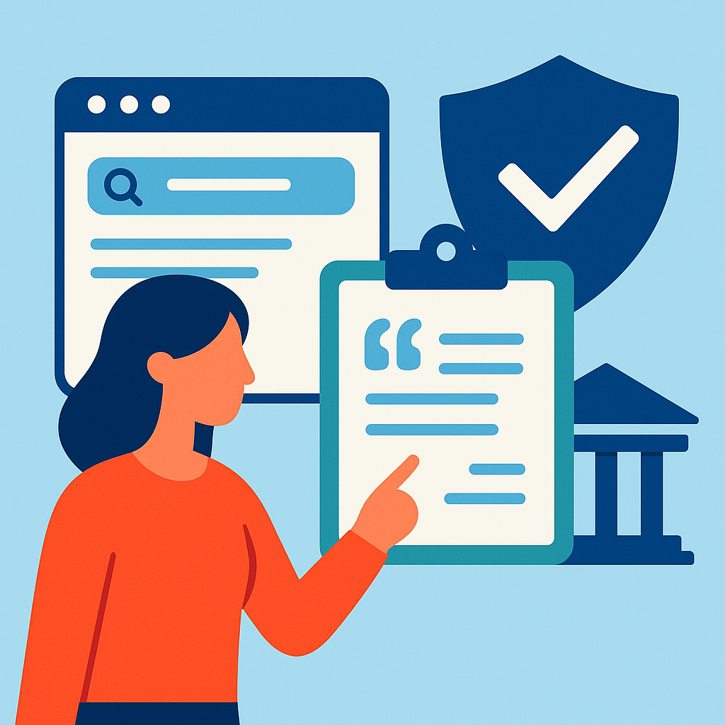 Diagnostic: Source-backed research agent — in a regulated environment