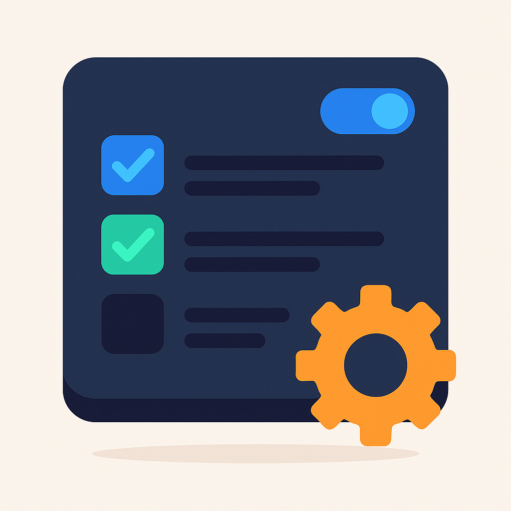 Checklist: Modo escuro sem retrabalho