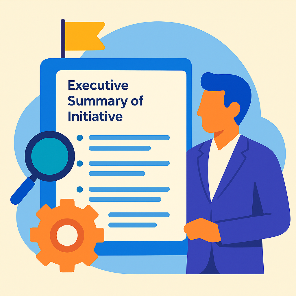 Guia: Resumo executivo de iniciativa