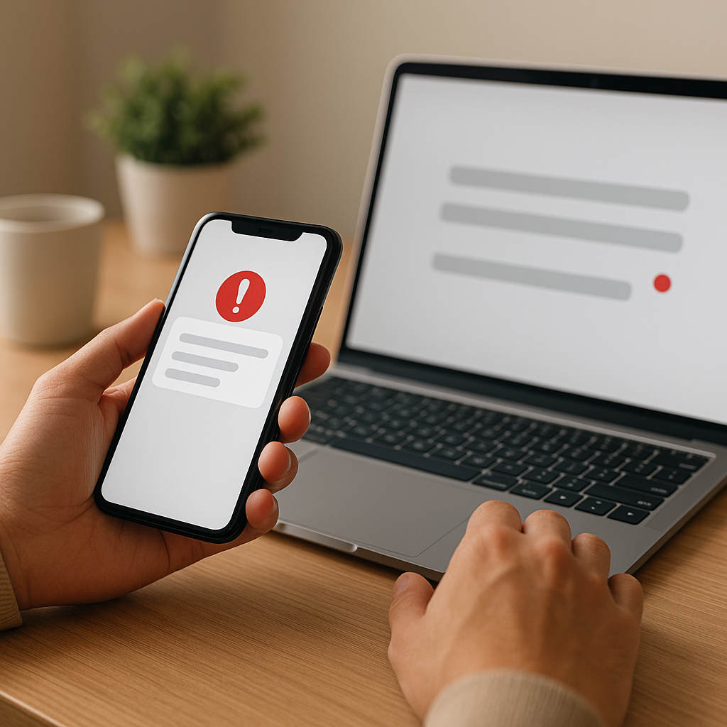 Crítica: Padrao de notificação no produto