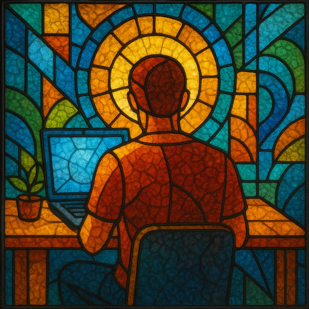 Stained Glass Portrait