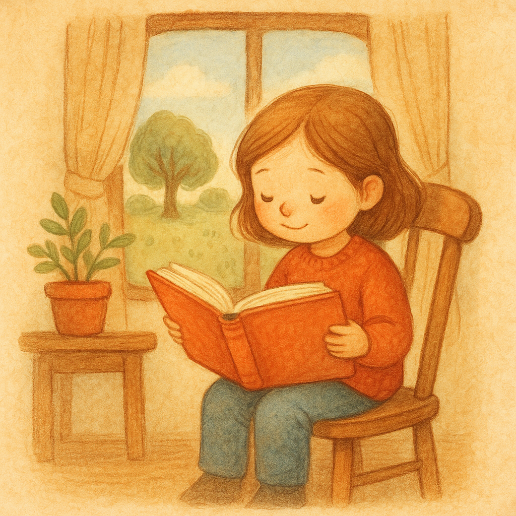 Ilustração estilo storybook infantil