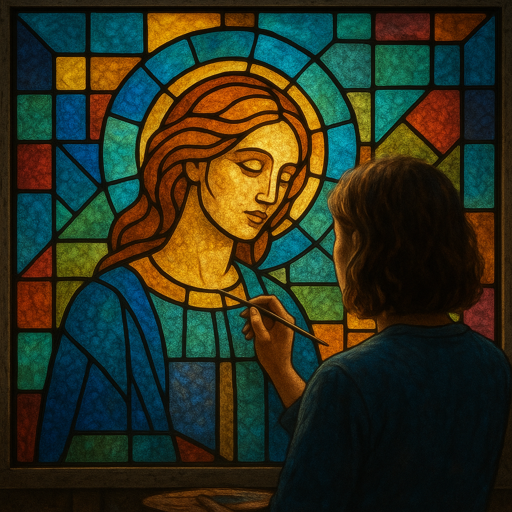 Stained Glass Portrait