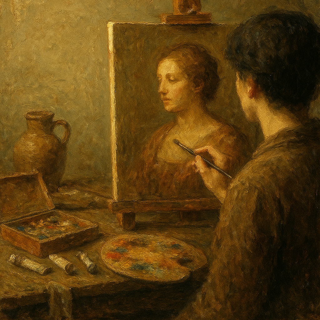 Classic Oil Painting Transformation