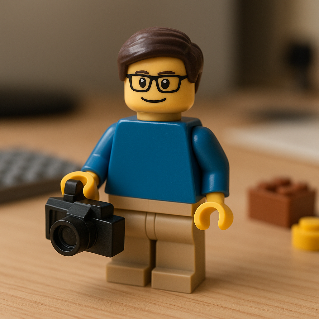 Boneco de Lego personalizado