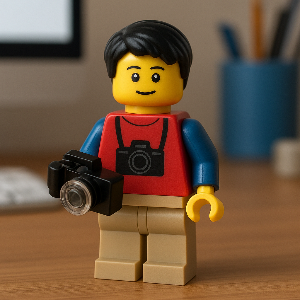 Boneco de Lego personalizado