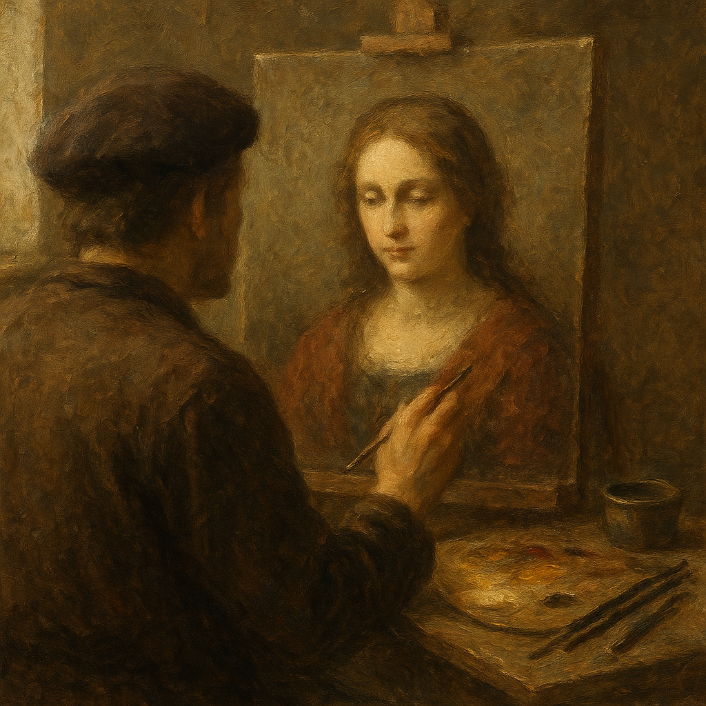 Transformação em pintura a óleo clássica
