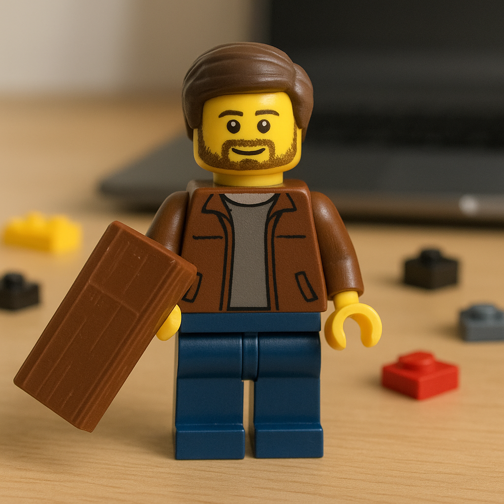 Boneco de Lego personalizado