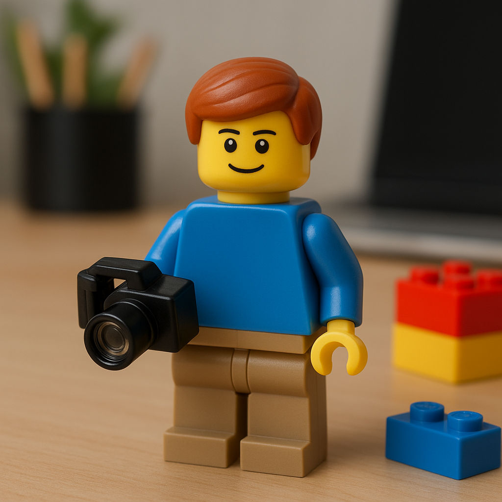 Boneco de Lego personalizado