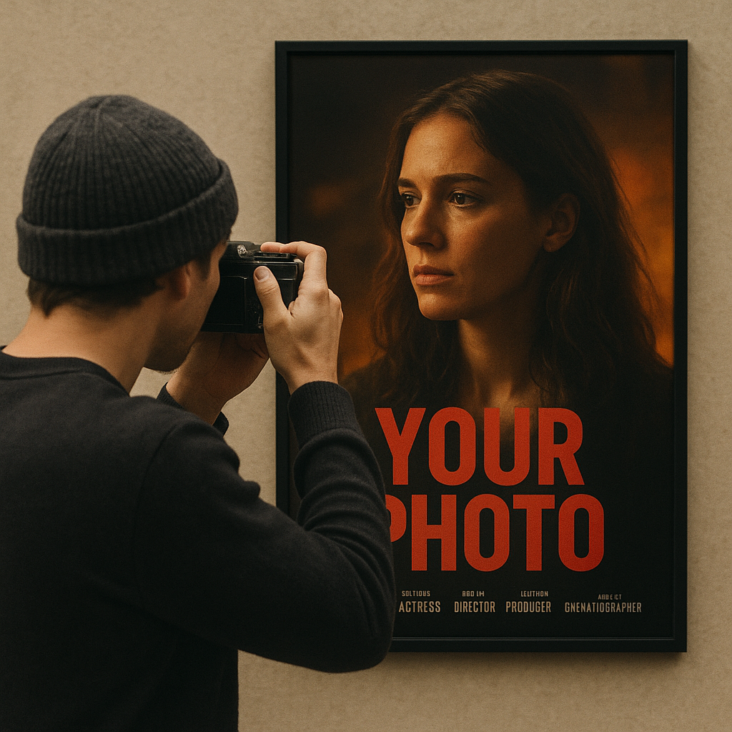 Your Photo as a Movie Poster