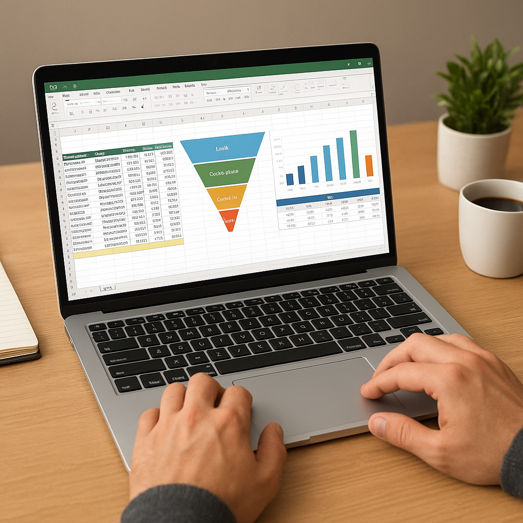 Funil de Vendas e CRM Simplificado no Excel